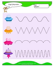 Çizgi Çalışma Sayfaları